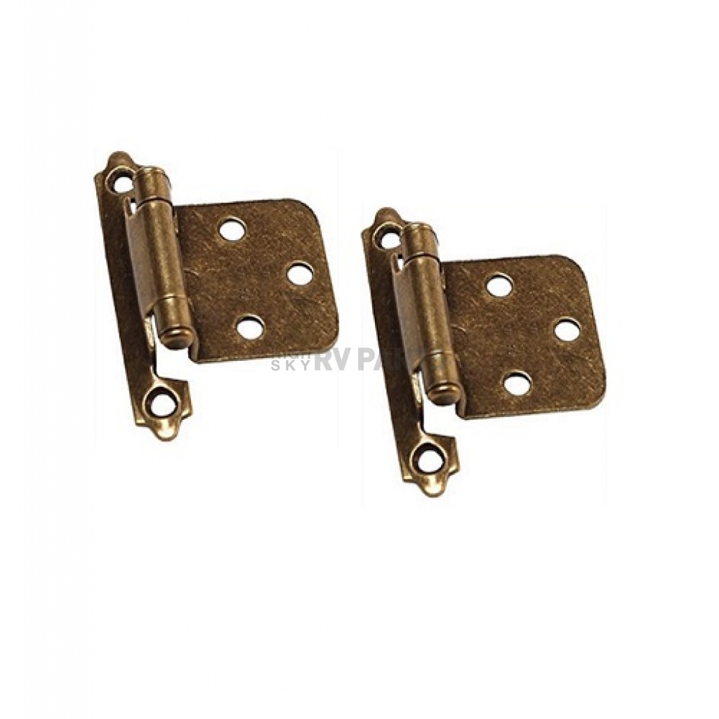Airstream Door Hinge Antique Brass 381601